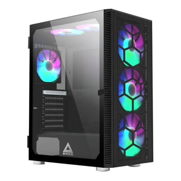 Thùng máy Case Deepcool CH780 - Đen | E-ATX, sẵn 3 fan ARGB 140